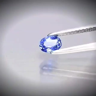 0.57ct Oval Cut Cornflower Blue Ceylon Sapphire - Premium Jewelry from Dazzling Delights - Just $110.95! Shop now at Dazzling Delights