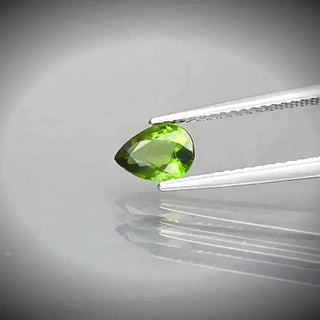 0.60ct Pear Cut Vivid Green Tourmaline - Premium Jewelry from Dazzling Delights - Just $37.50! Shop now at Dazzling Delights