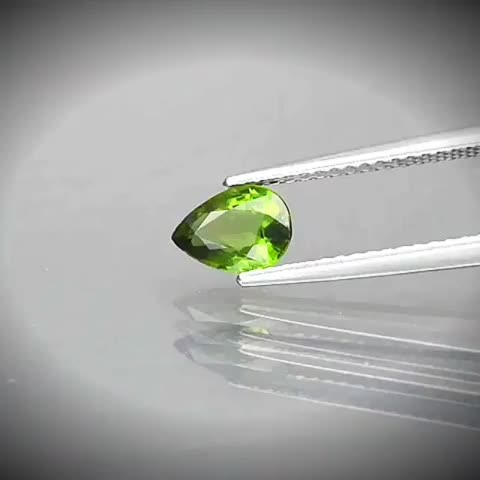 0.60ct Pear Cut Vivid Green Tourmaline - Premium Jewelry from Dazzling Delights - Just $46.46! Shop now at Dazzling Delights