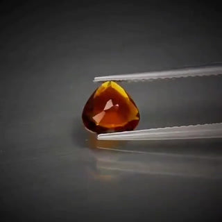 0.66ct Heart Cut Reddish Orange Tourmaline - Premium Jewelry from Dazzling Delights - Just $37.50! Shop now at Dazzling Delights