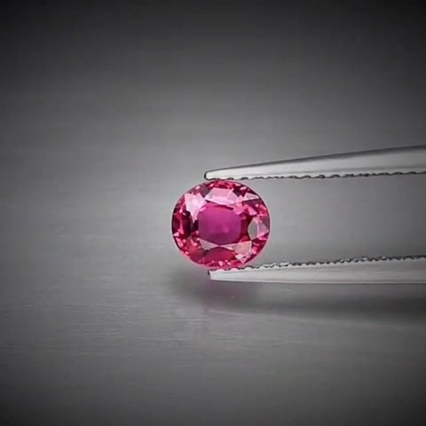 0.67ct Oval Cut Fuchsia Pink Tourmaline - Premium Jewelry from Dazzling Delights - Just $46.46! Shop now at Dazzling Delights