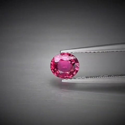 0.67ct Oval Cut Fuchsia Pink Tourmaline - Premium Jewelry from Dazzling Delights - Just $46.46! Shop now at Dazzling Delights