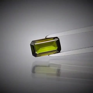 0.69ct Octagon Cut Olive Green Tourmaline - Premium Jewelry from Dazzling Delights - Just $46.95! Shop now at Dazzling Delights