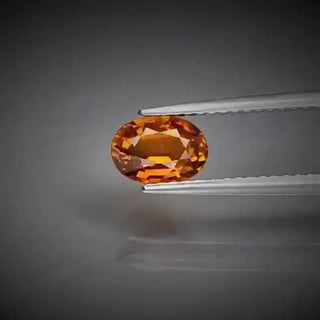 0.75ct Oval Cut Vivid Orange Tourmaline - Premium Jewelry from Dazzling Delights - Just $49.95! Shop now at Dazzling Delights