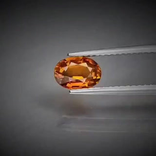 0.75ct Oval Cut Vivid Orange Tourmaline - Premium Jewelry from Dazzling Delights - Just $49.95! Shop now at Dazzling Delights