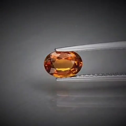 0.75ct Oval Cut Vivid Orange Tourmaline - Premium Jewelry from Dazzling Delights - Just $37.46! Shop now at Dazzling Delights