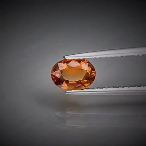 0.75ct Oval Cut Vivid Orange Tourmaline - Premium Jewelry from Dazzling Delights - Just $37.46! Shop now at Dazzling Delights