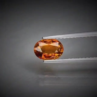 0.75ct Oval Cut Vivid Orange Tourmaline - Premium Jewelry from Dazzling Delights - Just $49.95! Shop now at Dazzling Delights