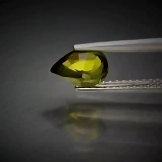 0.88ct Pear Cut Yellowish Green Tourmaline - Premium Jewelry from Dazzling Delights - Just $37.50! Shop now at Dazzling Delights