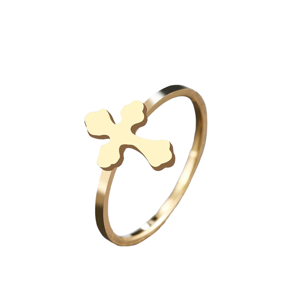 Titanium Cross Ring - Premium Jewelry from Dazzling Delights - Just $29.95! Shop now at Dazzling Delights