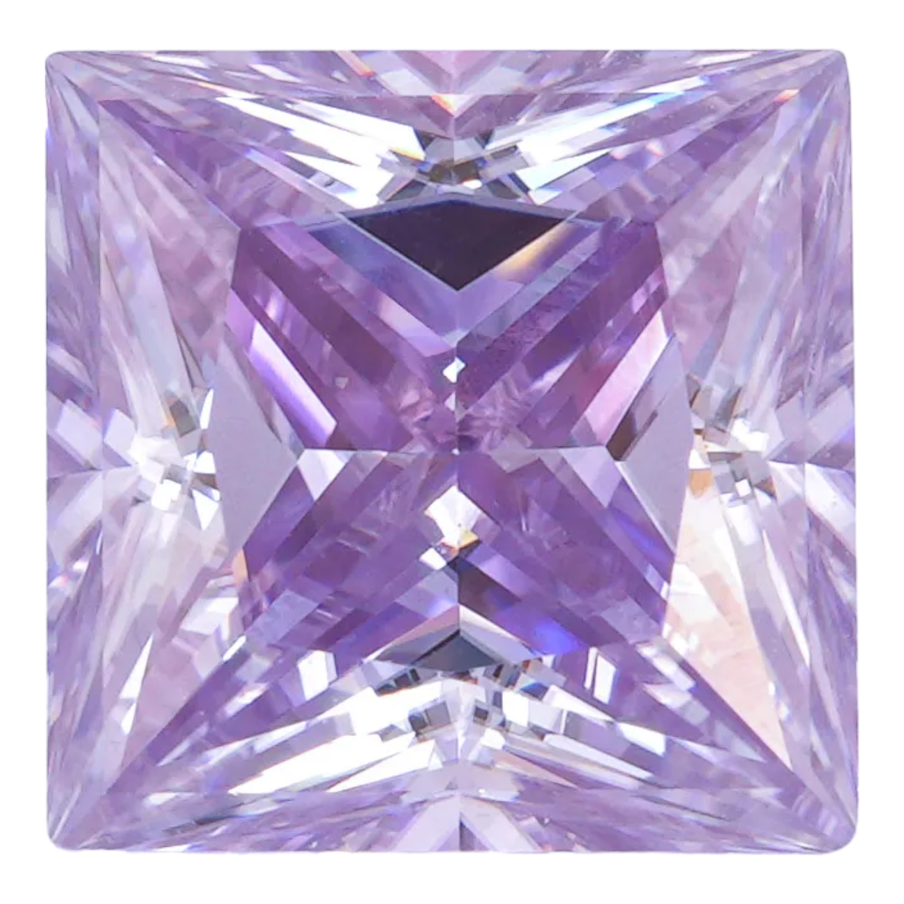 Lavender Princess Cut Moissanites - Premium Jewelry from Dazzling Delights - Just $83.33! Shop now at Dazzling Delights