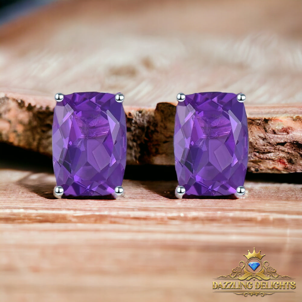 7x5mm Antique Cut Natural Gemstone Stud Earrings - Your Choice of Gemstone - Premium Jewelry from Dazzling Delights - Just $41.96! Shop now at Dazzling Delights