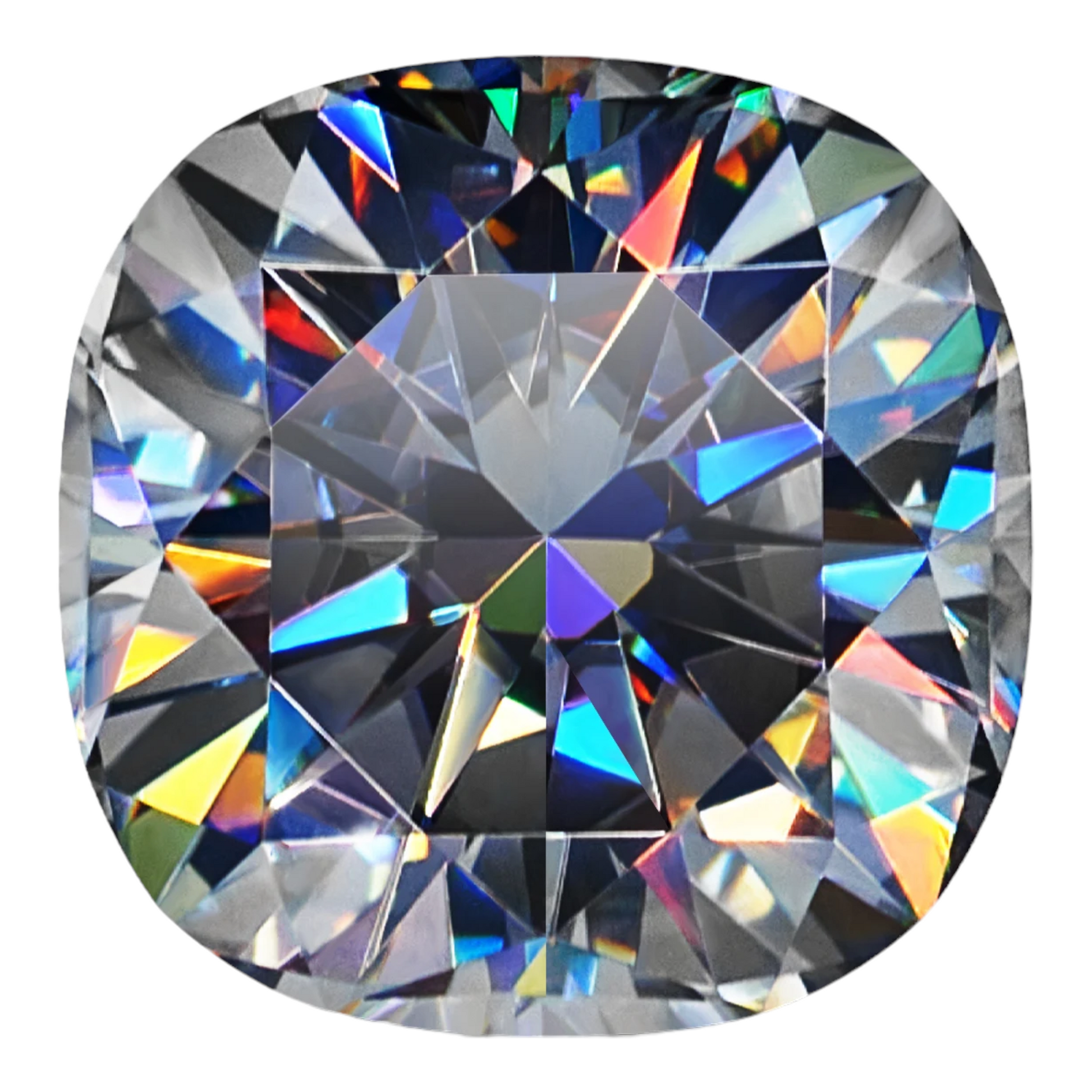 Grey Cushion Cut Moissanites - Premium Jewelry from Dazzling Delights - Just $83.33! Shop now at Dazzling Delights