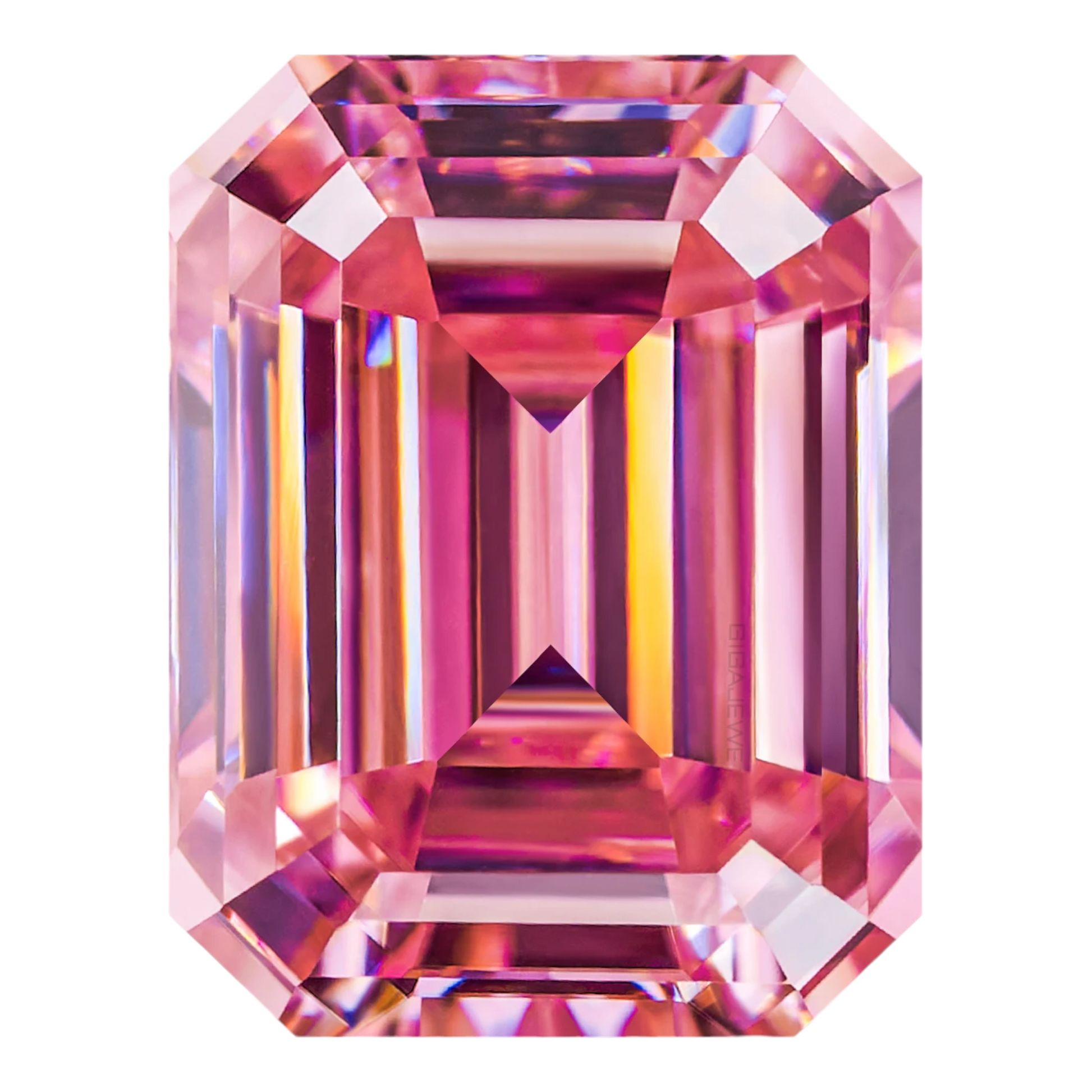 Soft Pink Emerald Cut Moissanites - Premium Jewelry from Dazzling Delights - Just $83.33! Shop now at Dazzling Delights