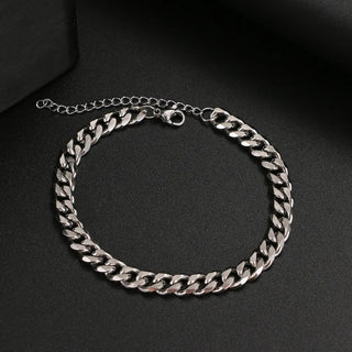 Titanium Cuban Bracelet - Premium Jewelry from Dazzling Delights - Just $16.88! Shop now at Dazzling Delights