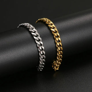 Titanium Cuban Bracelet - Premium Jewelry from Dazzling Delights - Just $28.95! Shop now at Dazzling Delights