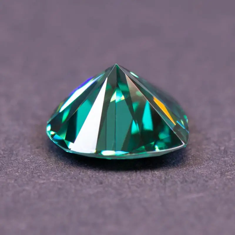 Emerald Green Heart Cut Moissanites - Premium Jewelry from Dazzling Delights - Just $91.67! Shop now at Dazzling Delights