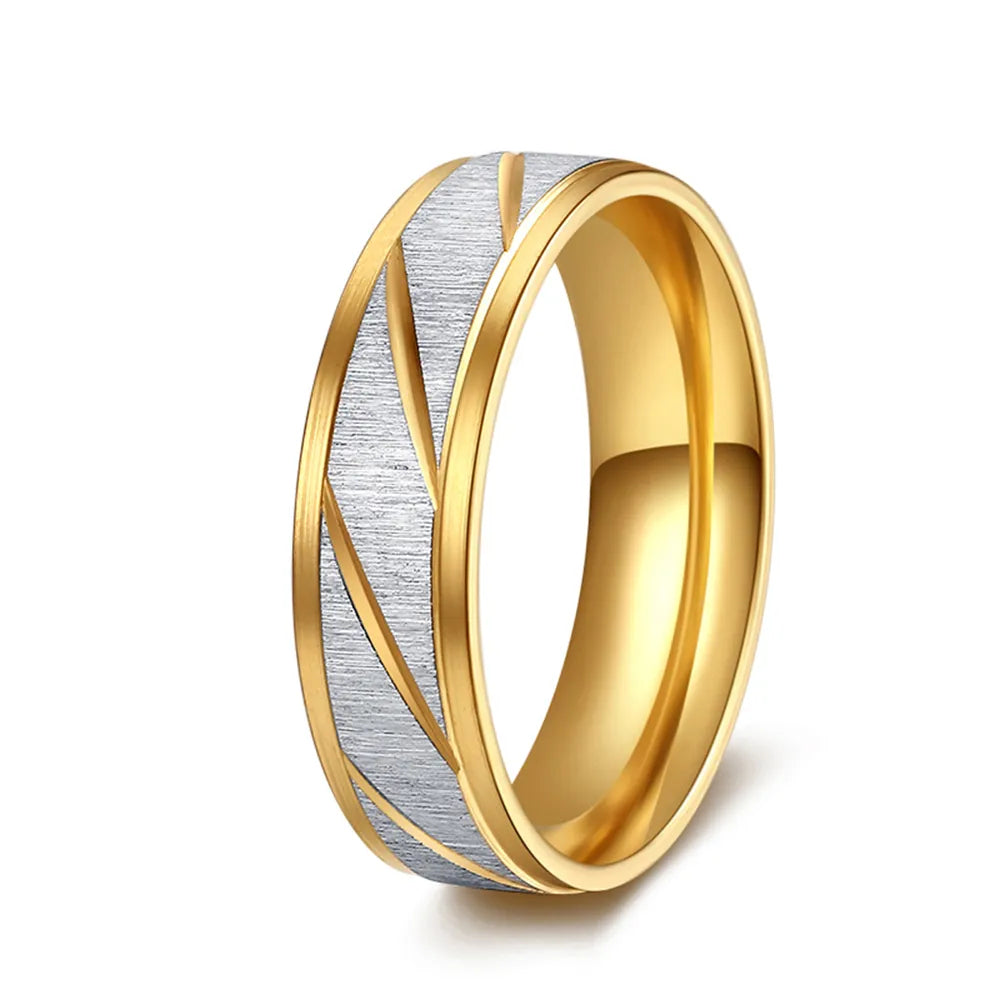 Brushed Titanium Wedding Bands - Premium Jewelry from Dazzling Delights - Just $22.46! Shop now at Dazzling Delights