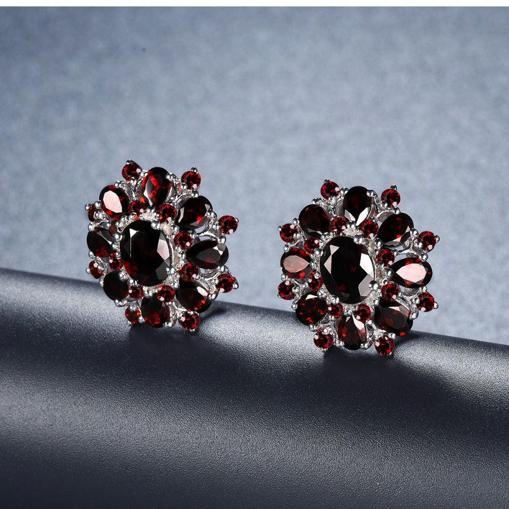 15 Carats Garnet Earrings - Premium Jewelry from Dazzling Delights - Just $139.46! Shop now at Dazzling Delights