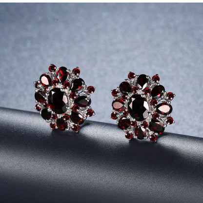 15 Carats Garnet Earrings - Premium Jewelry from Dazzling Delights - Just $139.46! Shop now at Dazzling Delights