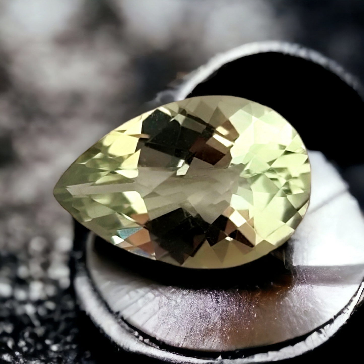 4.71ct Pear Cut Prasiolite - Premium Jewelry from Dazzling Delights - Just $41.96! Shop now at Dazzling Delights