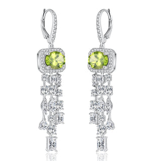 4.5 Carats Natural Gemstone Dangle Earrings - Your Choice of Gemstone - Premium Jewelry from Dazzling Delights - Just $73.50! Shop now at Dazzling Delights