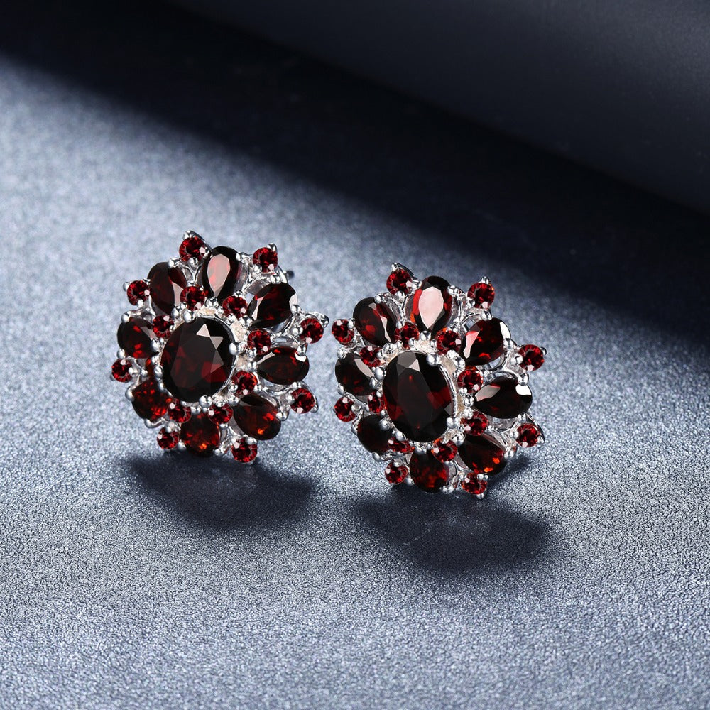 15 Carats Garnet Earrings - Premium Jewelry from Dazzling Delights - Just $139.46! Shop now at Dazzling Delights