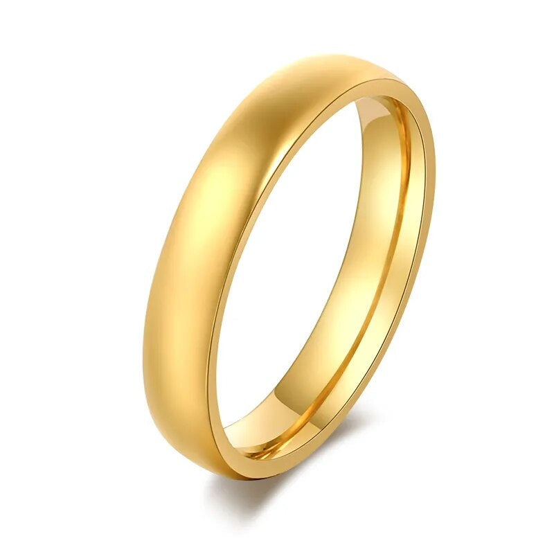 Titanium 4mm Traditional Wedding Band - Premium Jewelry from Dazzling Delights - Just $17.96! Shop now at Dazzling Delights