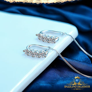 0.8ct Moissanite Designer Style Earrings - Premium Jewelry from Dazzling Delights - Just $119.95! Shop now at Dazzling Delights