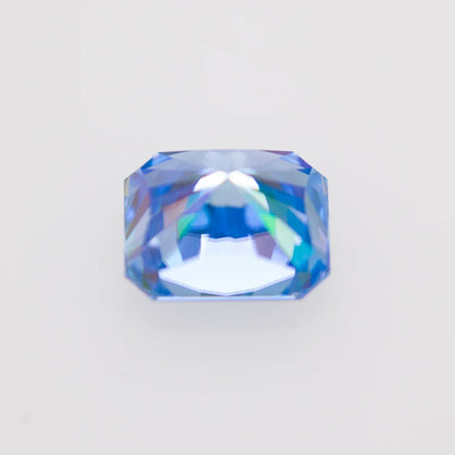 Cornflower Blue Radiant Cut Moissanites - Premium Jewelry from Dazzling Delights - Just $83.33! Shop now at Dazzling Delights