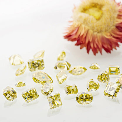 Vivid Canary Yellow Princess Cut Moissanites - Premium Jewelry from Dazzling Delights - Just $83.33! Shop now at Dazzling Delights