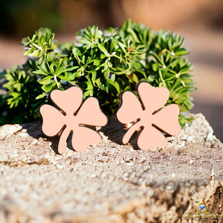 Titanium Four Leaf Clover Stud Earrings - Premium Jewelry from Dazzling Delights - Just $23.95! Shop now at Dazzling Delights