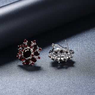 15 Carats Garnet Earrings - Premium Jewelry from Dazzling Delights - Just $114! Shop now at Dazzling Delights