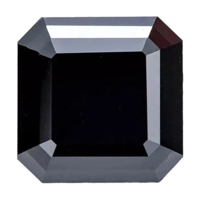 Black Asscher Cut Moissanites - Premium Jewelry from Dazzling Delights - Just $62.50! Shop now at Dazzling Delights