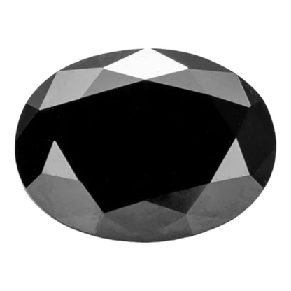 Black Oval Cut Moissanites - Premium Jewelry from Dazzling Delights - Just $62.50! Shop now at Dazzling Delights