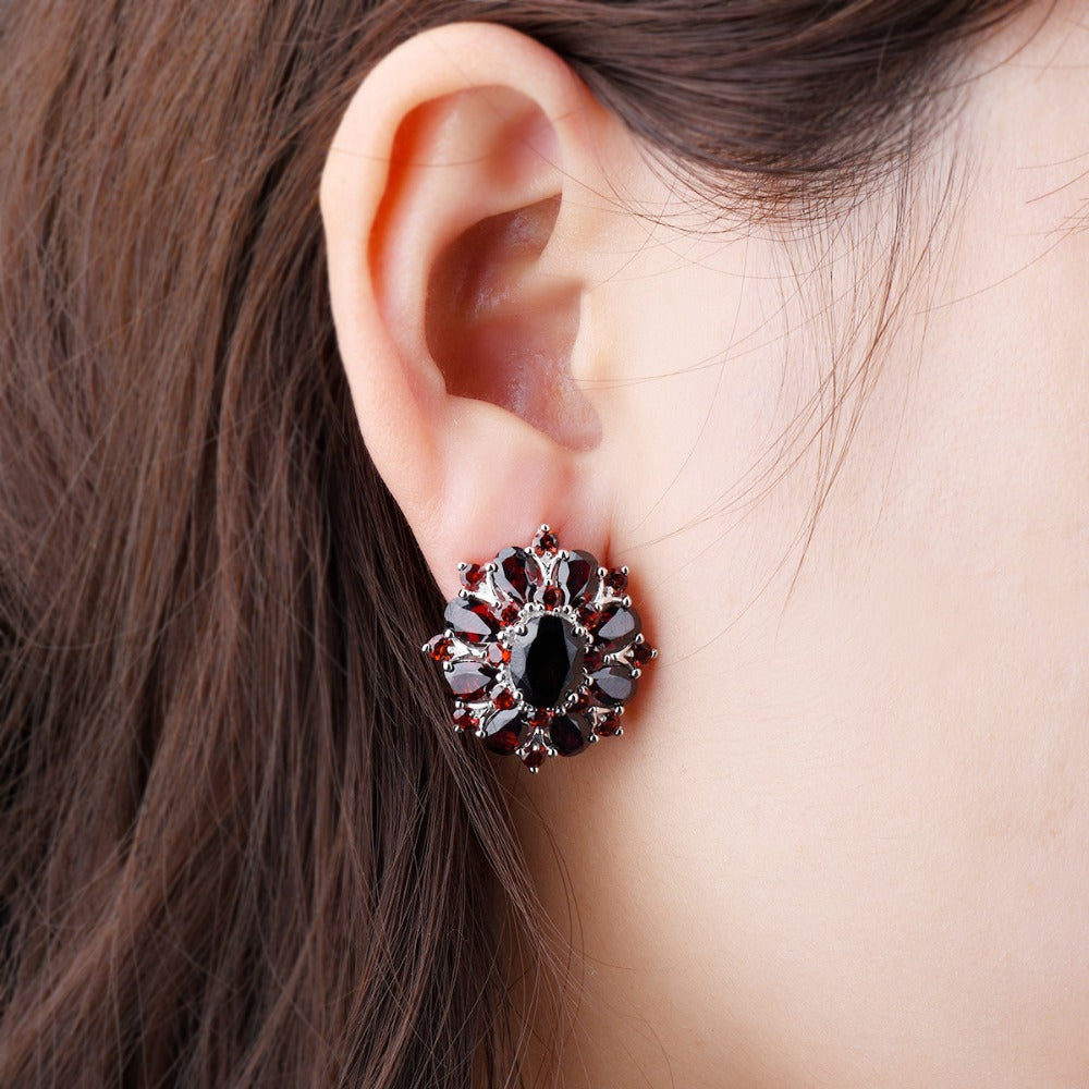 15 Carats Garnet Earrings - Premium Jewelry from Dazzling Delights - Just $139.46! Shop now at Dazzling Delights