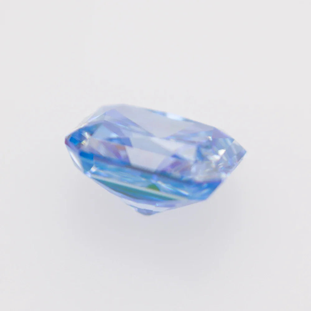 Cornflower Blue Radiant Cut Moissanites - Premium Jewelry from Dazzling Delights - Just $83.33! Shop now at Dazzling Delights