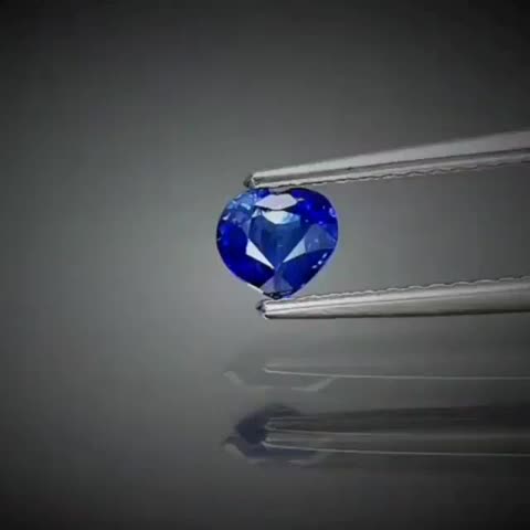 0.40ct Heart Cut Vivid Blue Sapphire - Premium Jewelry from Dazzling Delights - Just $35.21! Shop now at Dazzling Delights