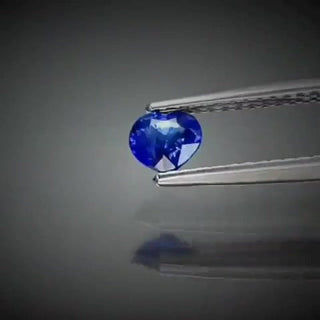 0.40ct Heart Cut Vivid Blue Sapphire - Premium Jewelry from Dazzling Delights - Just $46.95! Shop now at Dazzling Delights