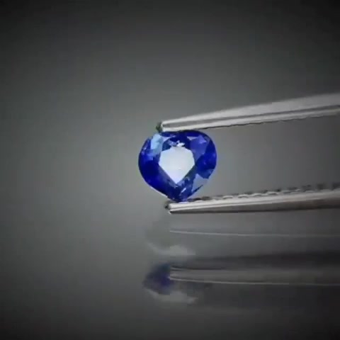 0.40ct Heart Cut Vivid Blue Sapphire - Premium Jewelry from Dazzling Delights - Just $35.21! Shop now at Dazzling Delights