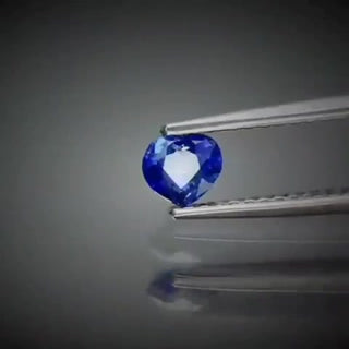 0.40ct Heart Cut Vivid Blue Sapphire - Premium Jewelry from Dazzling Delights - Just $46.95! Shop now at Dazzling Delights