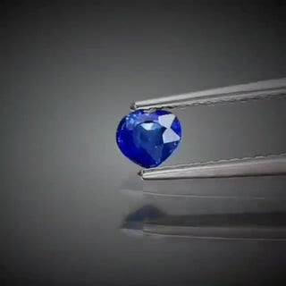 0.40ct Heart Cut Vivid Blue Sapphire - Premium Jewelry from Dazzling Delights - Just $46.95! Shop now at Dazzling Delights