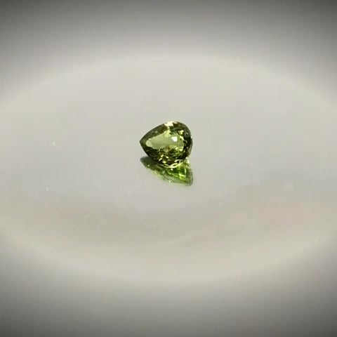 0.43ct Pear Cut Green Sapphire - Premium Jewelry from Dazzling Delights - Just $38.96! Shop now at Dazzling Delights