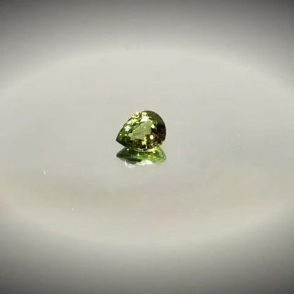 0.43ct Pear Cut Green Sapphire - Premium Jewelry from Dazzling Delights - Just $38.96! Shop now at Dazzling Delights