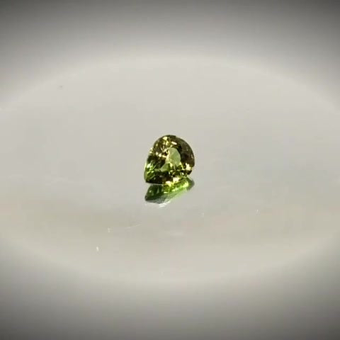 0.43ct Pear Cut Green Sapphire - Premium Jewelry from Dazzling Delights - Just $38.96! Shop now at Dazzling Delights