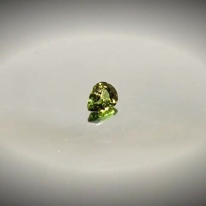 0.43ct Pear Cut Green Sapphire - Premium Jewelry from Dazzling Delights - Just $38.96! Shop now at Dazzling Delights