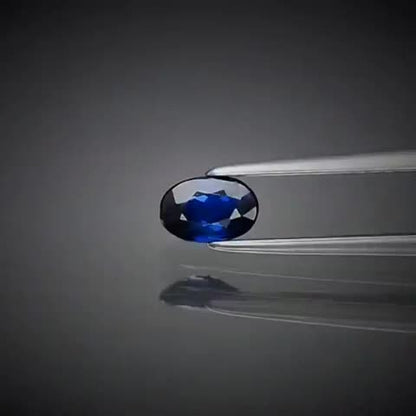 0.48ct Oval Cut Vivid Royal Blue Sapphire - Premium Jewelry from Dazzling Delights - Just $38.96! Shop now at Dazzling Delights