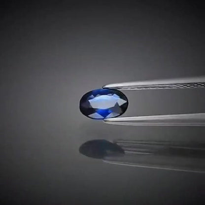 0.48ct Oval Cut Vivid Royal Blue Sapphire - Premium Jewelry from Dazzling Delights - Just $38.96! Shop now at Dazzling Delights