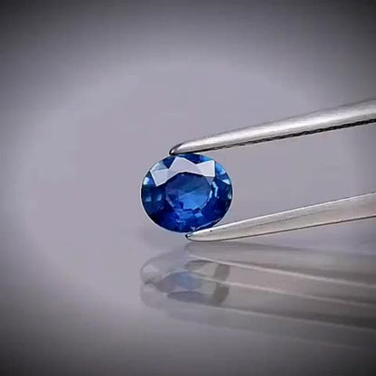 0.53ct Oval Cut Blue Sapphire - Premium Jewelry from Dazzling Delights - Just $46.46! Shop now at Dazzling Delights