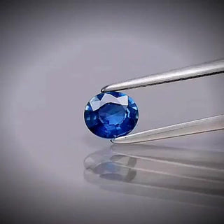 0.53ct Oval Cut Blue Sapphire - Premium Jewelry from Dazzling Delights - Just $37.50! Shop now at Dazzling Delights